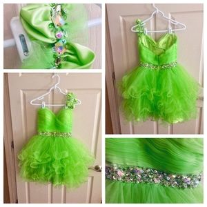 Let's Fashion Green Dress